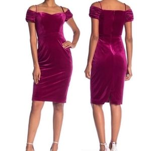 NWOT Laundry Velvet Dress